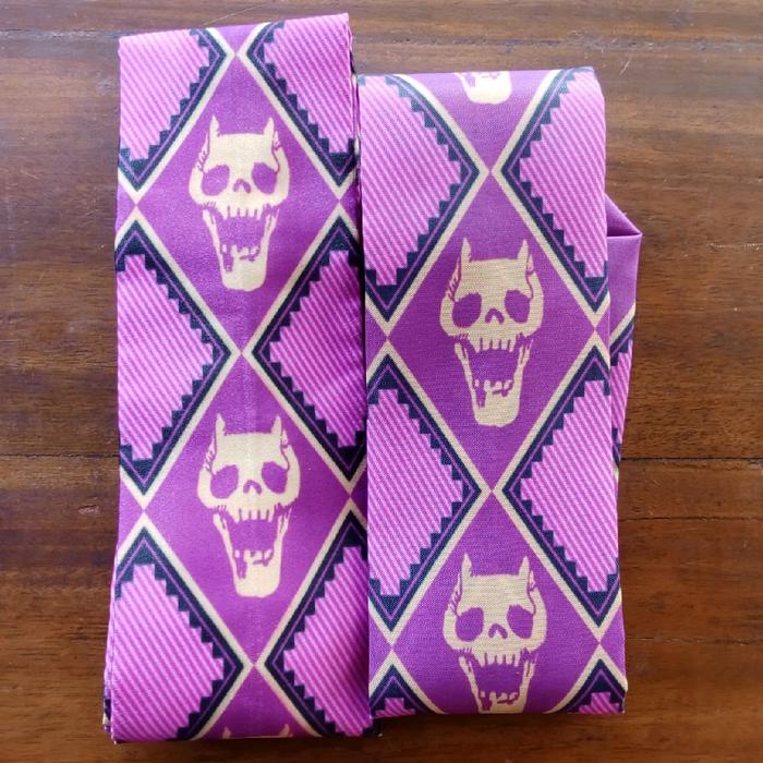 necktie yoshikage kira ungu