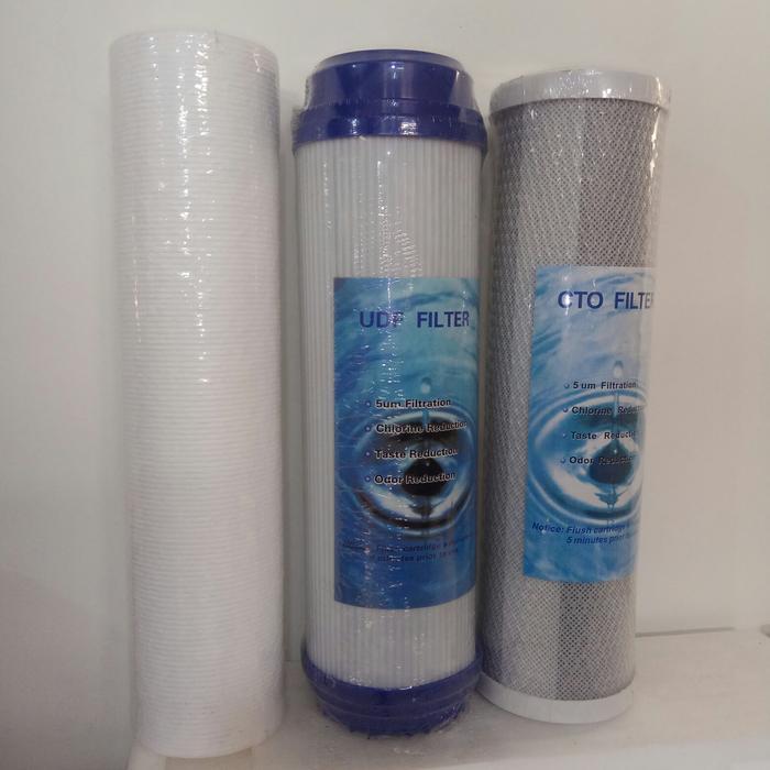 Bundling GAC Filter 10 inch +CTO 10inch+ Catridge Spoon