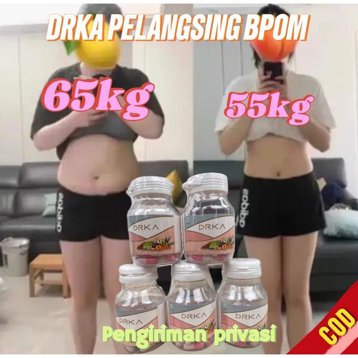 [BPOM] PELANGSING BADAN DRKA ISI 30KAPSUL
