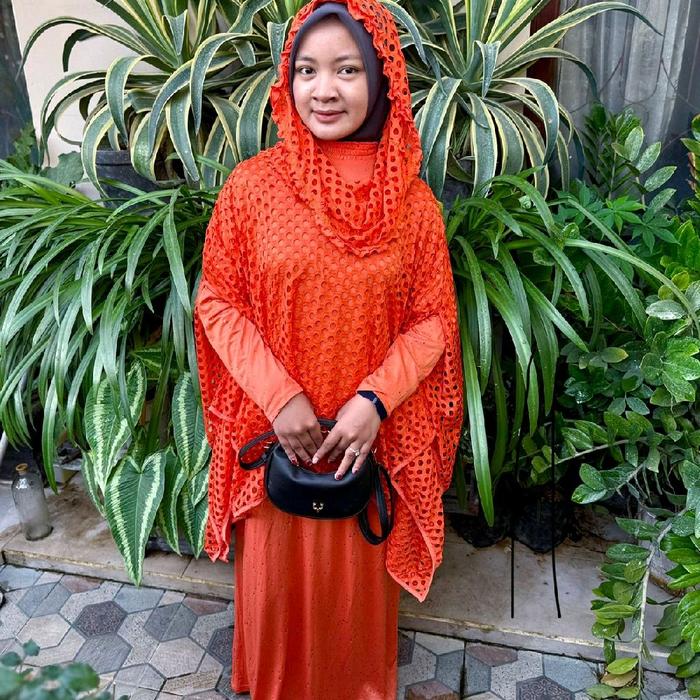 gamis al-mia oren murahhh