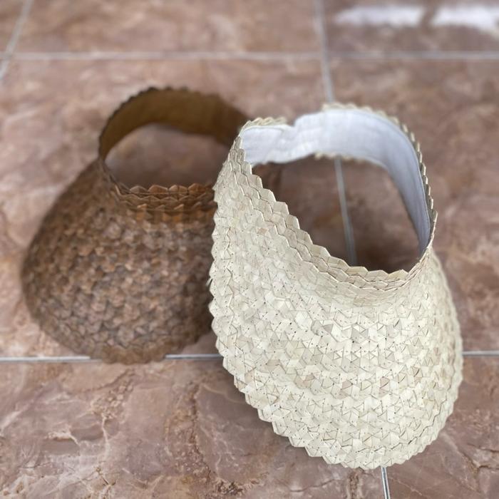 Topi golf/topi anyaman/topi anyaman bali
