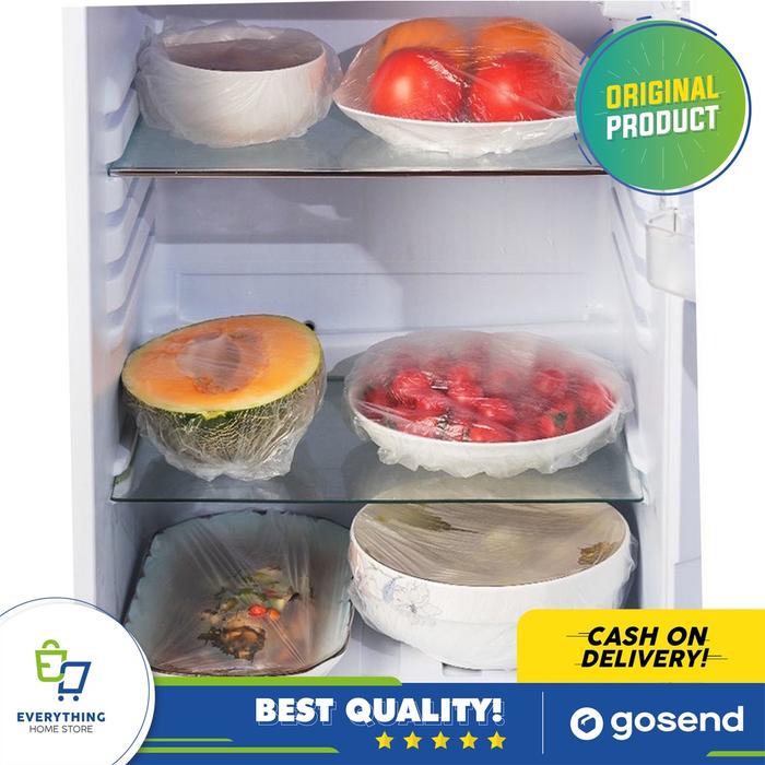 Food Sealer Cover 1 Pack 100 pcs | Fresh Lid Food | Magic Food Cover | Sealer Cover | Fresh Covering