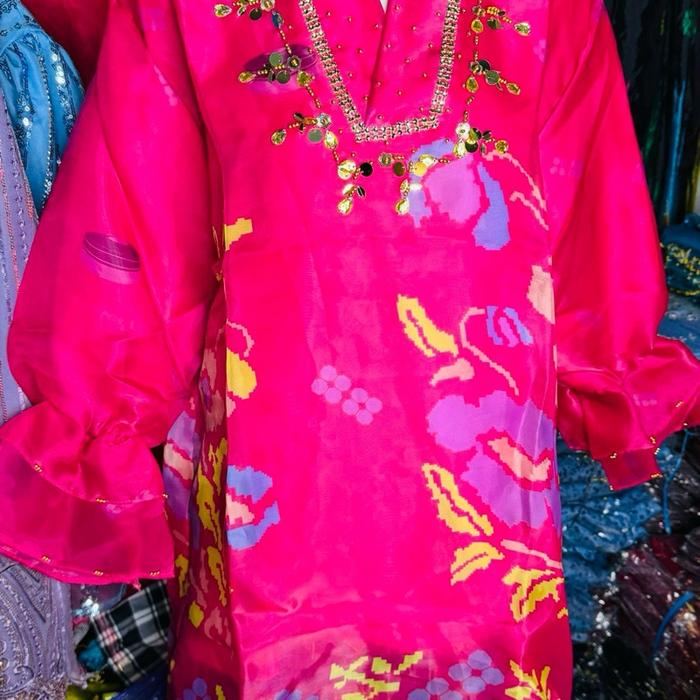 Organza Printing Lagosi Khas Bugis Makassar Baju Wanitacantik Archangel Matterot Penyatakan.warnaMer