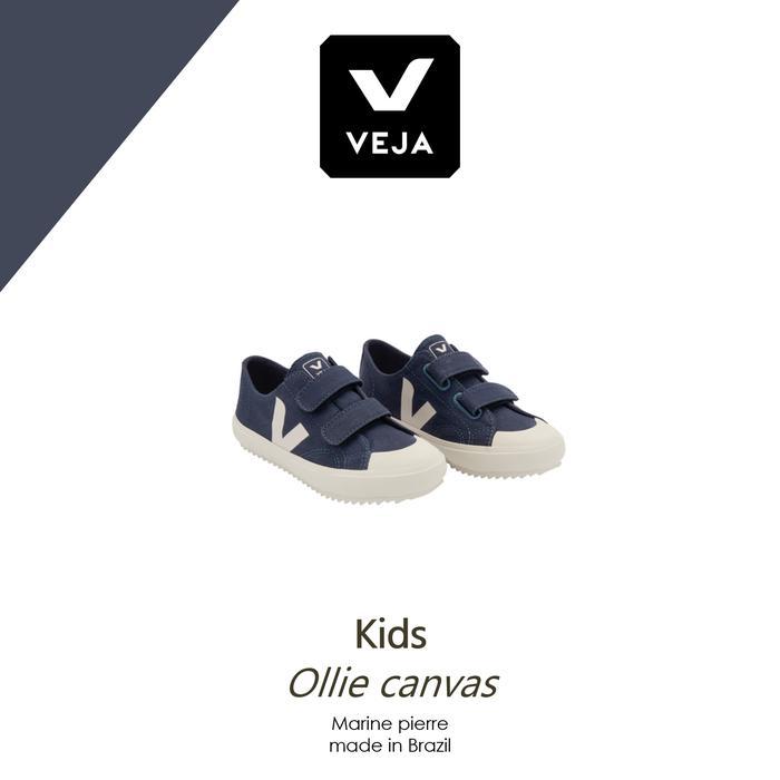 sale Sepatu Anak Veja Kids Ollie Canvas Marine Pierre Original