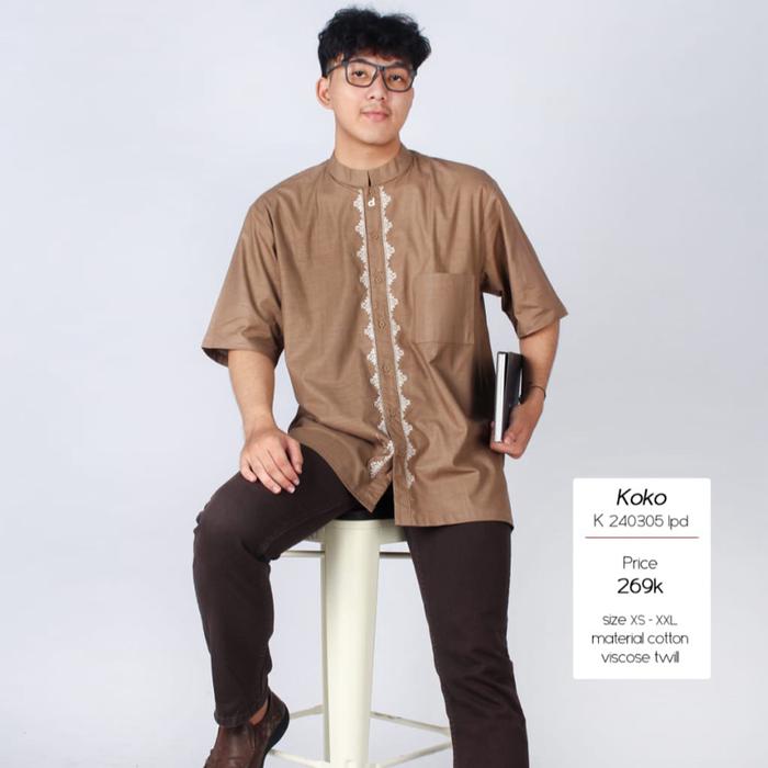 Koko Reguler K.240305 Lengan Pendek Pria Dewasa by Dannis