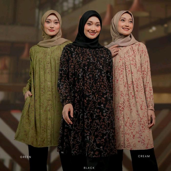 SASHA 41 ATASAN SEPLY TUNIK MOTIF DAILY
