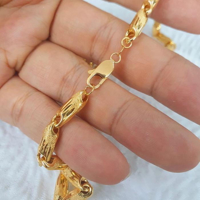 KALUNG MODEL PIPA MEDAN VARIASI PANJANG EMAS 70% 700 70 % 16K