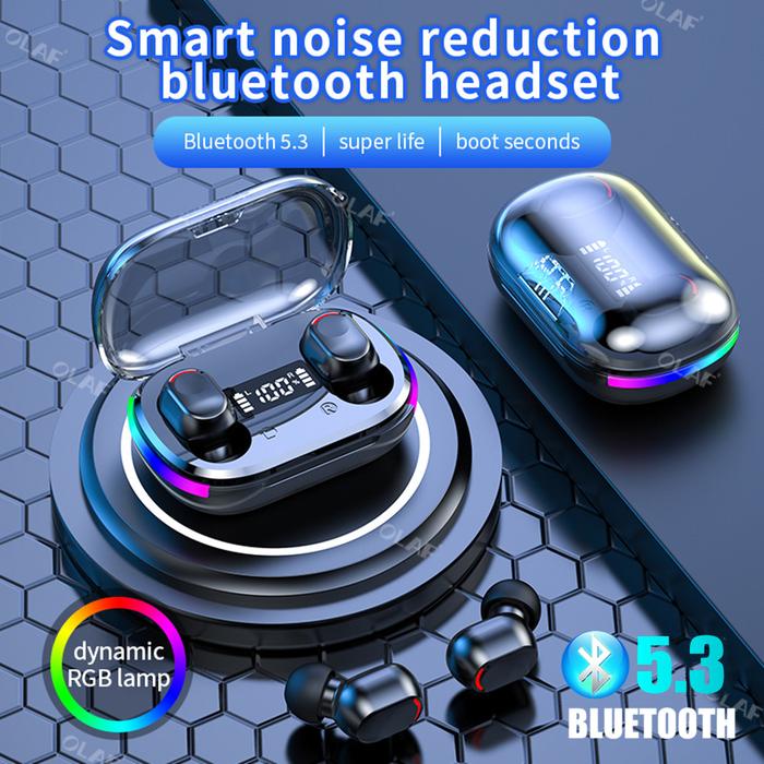 Headphones TWS K10 Bluetooth Earphones Power Display Wireless Earbuds