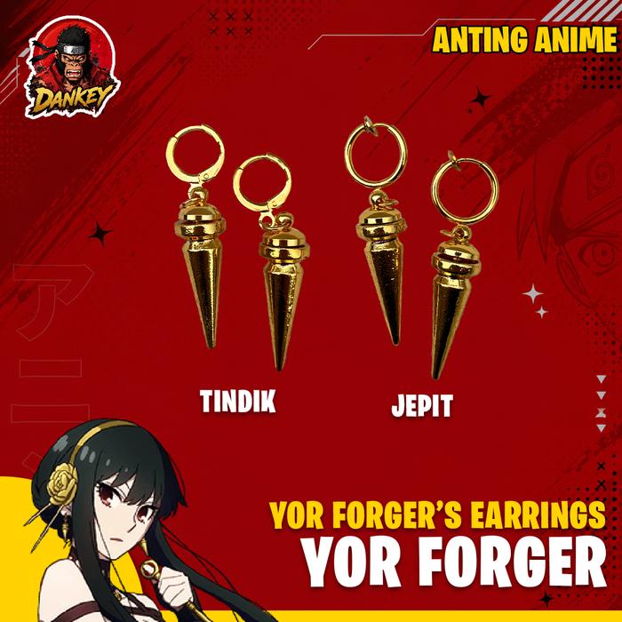 Anting Yor Forger Cosplay Anime Spy x Family
