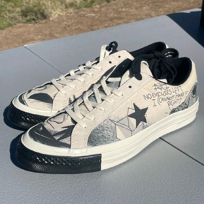 CONVERSE x Tyler, The Creator x Foot Locker One Star Ox 'Artis Series' by Oyvind Lauvdahl - 45 (US 1