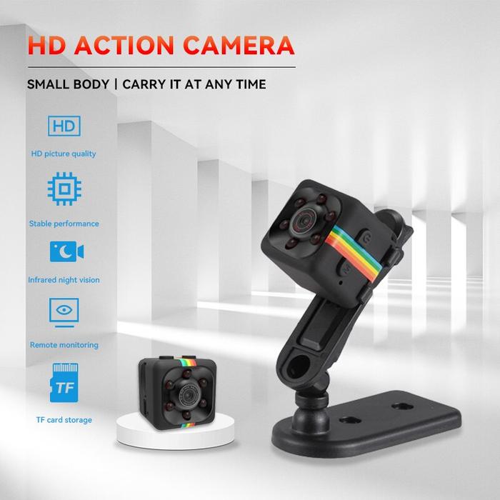 SQ11 Mini Camera Hd 1080p Night Vision Sports Dvr Mini Camera Sports