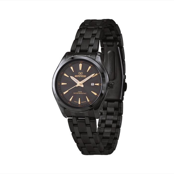 Mirage Watch - Jam Tangan Wanita Hitam Trendy Casual Anti Karat 8754 / 8893