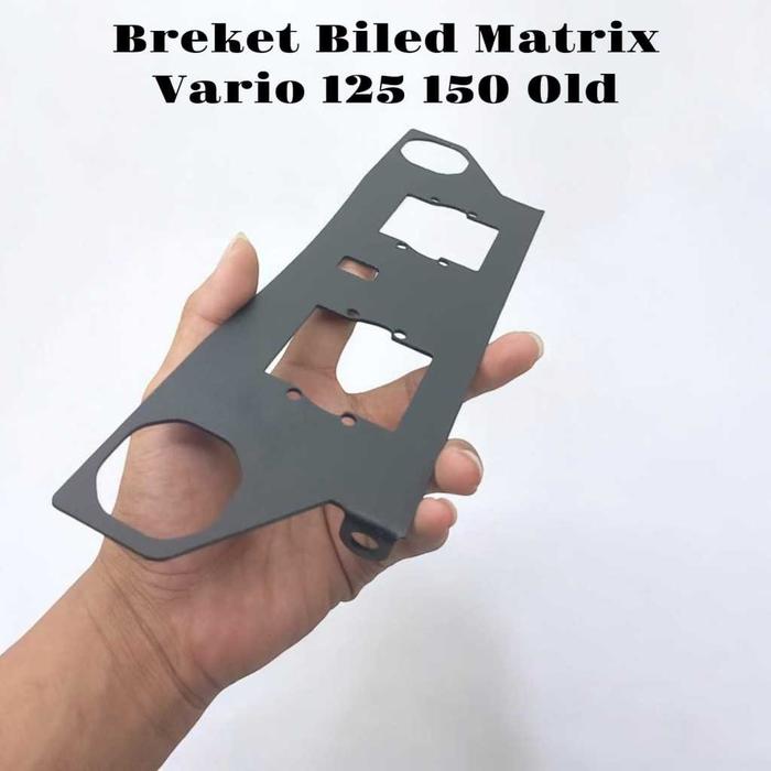 Breket Biled Matrix Vario 125 150 Led Old 1.5 Inch 2 Lampu + D2 & 4 Lampu