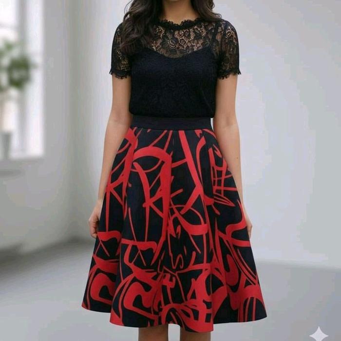 Rok scuba wanita import bangkok