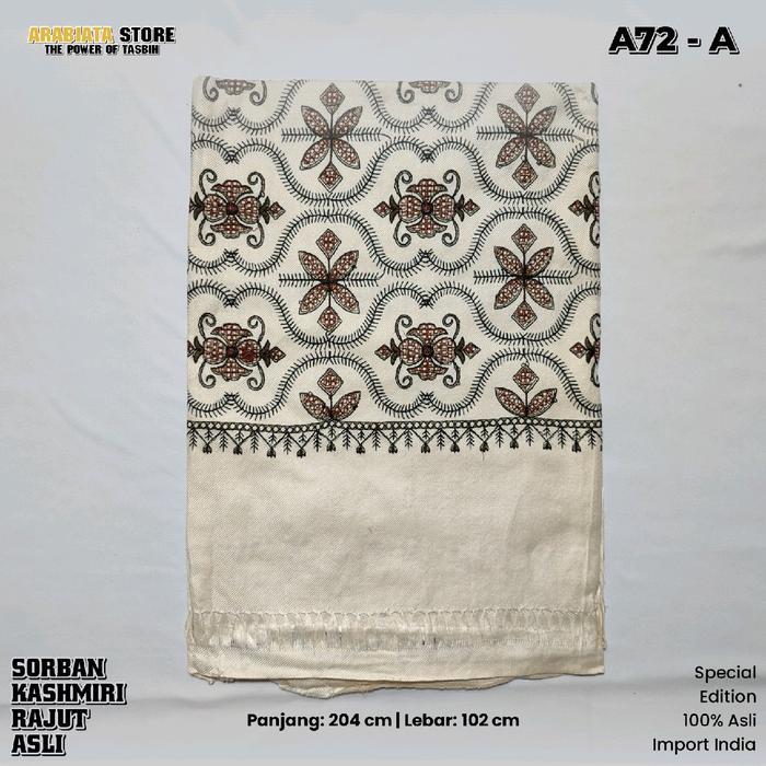 BEST Sorban Kashmiri Rajut Rida Kashmiri Asli Impor Kashmir India