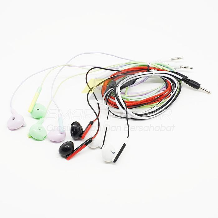 Earphone Toplesan NEN2 (isi 50) murah headset handsfree bass hedset