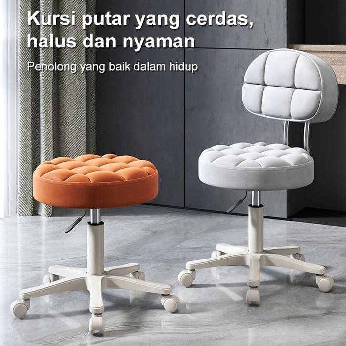 BMZAR Kursi Kecil Kursi Salon Kecantikan Kursi Hidrolik Kursi Salon Kursi Putar Kursi Facial Kursi B