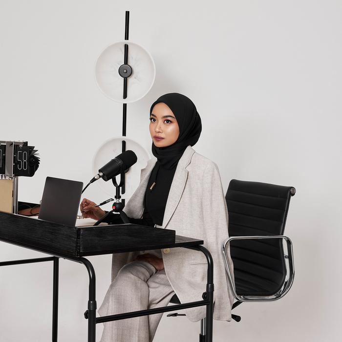 Lua Fold Square Scarf - Lafiye Premium Square