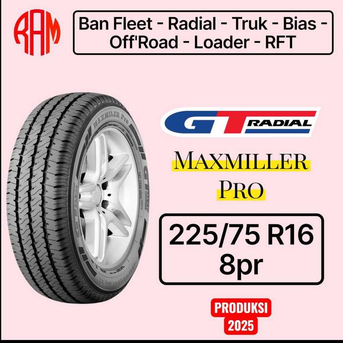 Ban Mobil GT Maxmiler Pro 225/65 R16 8PR Tahun 2025