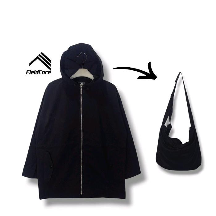 FIELDCORE Packable Parka Windbreaker Jacket Size tag M fit L(P75xL57/LD114)