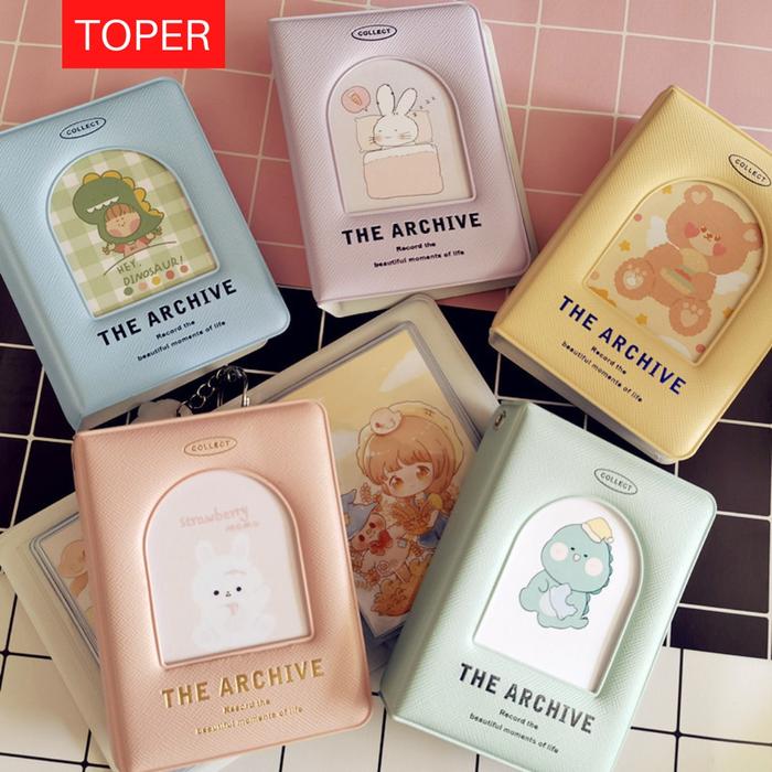 TOPER Photo Album Card Polaroid Album Foto Mini 3 inch Lucu Estetik Aesthetic Kpop BTS