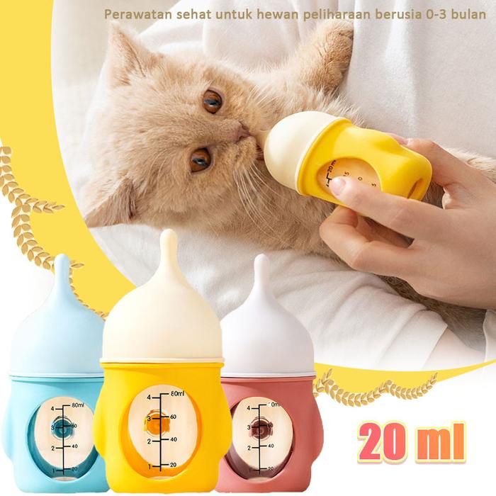 Miduo Home Botol Dot Hewan Peliharaan Silikon / Botol Susu Anjing Kucing Dot Anak Kucing Anjing Musa