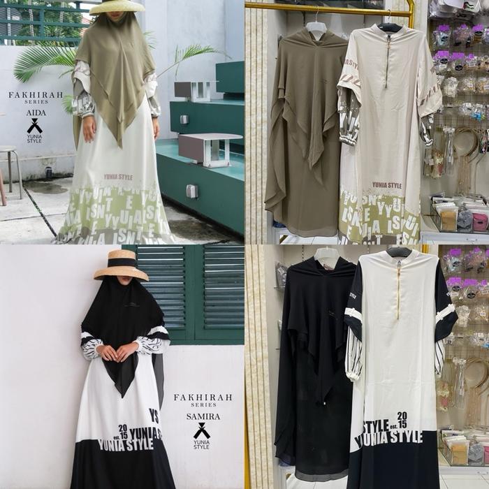 [YUNIA STYLE] “FAKHIRA  SERIES” Gamis Premium by Yunia Style