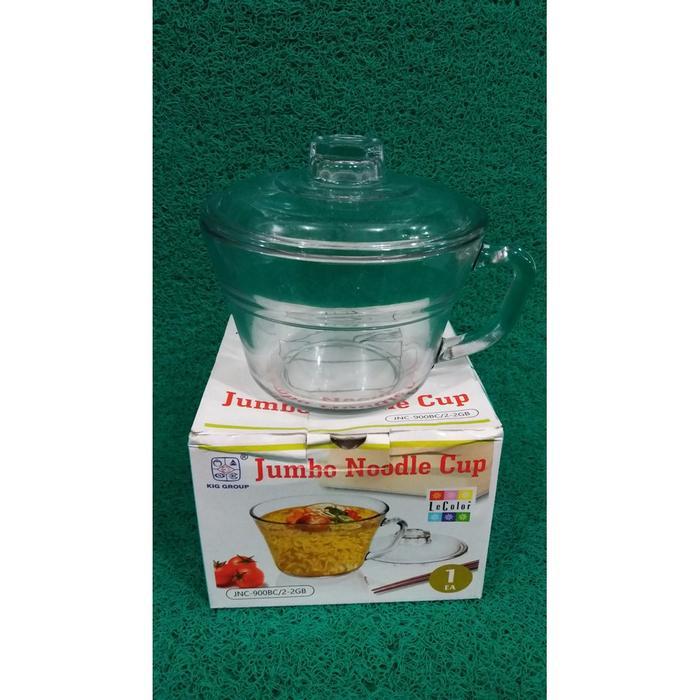 MANGKOK TUTUP KACA,MANGKOK MODEL GELAS,JUMBO NOODLE CUP,