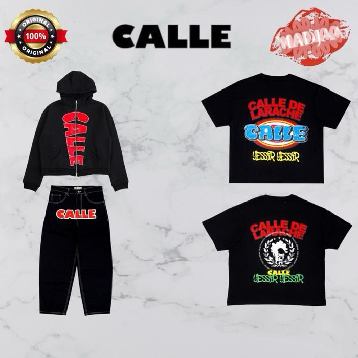 Calle de larache CDL Zip Hoodie, Tshirt, Raw Denim, Sweatpants ORIGINAL