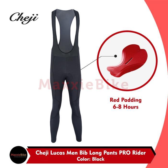 CHEJI Celana Sepeda Padding Pria BIB Panjang CJ Lucas  BIB Long Pants MEN Cycling PRO Long Ride