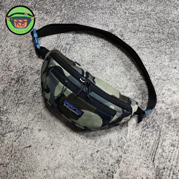 LIMITED EDITION (Recycle) Waist Bag Patagonia Camo Tas Pinggang