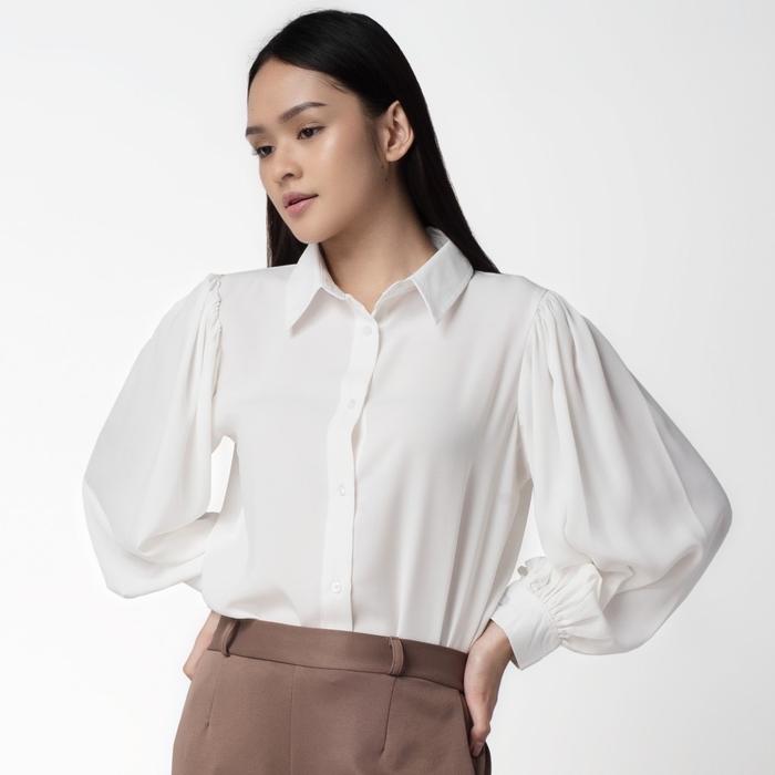 Benhill kemeja seori | blouse putih