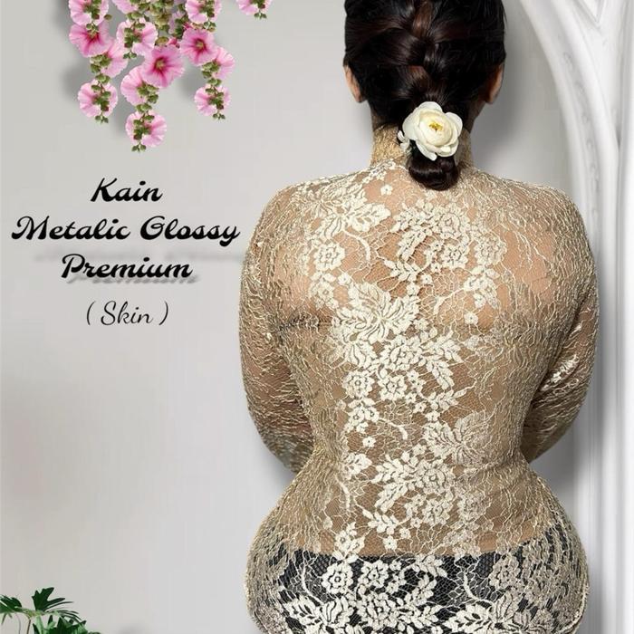 Kebaya Metalik Glosy Premium Pj 2.5 Meter