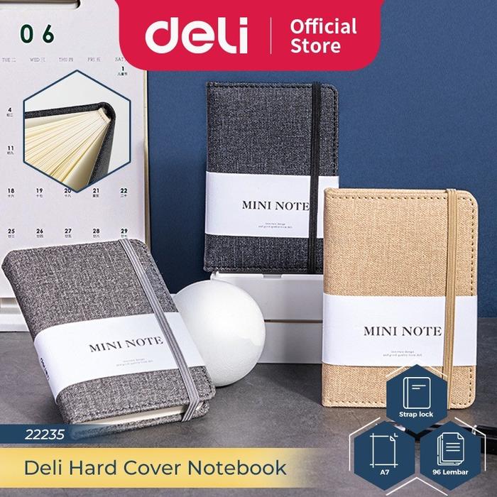 Deli Buku Catatan / Planner / Hard Cover Notebook 96 sheets 22235