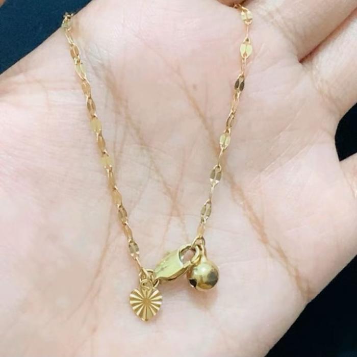 V2VE Gelang Pecah Kopi Titanium dengan Desain Elegan dan Tali yang Nyaman untuk Dipakai Sehari-hari