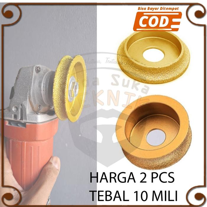 Mata Roda Gerinda Pingul Poles Profil Tepi Kramik Granit Bevel Pinggul Stepnosing