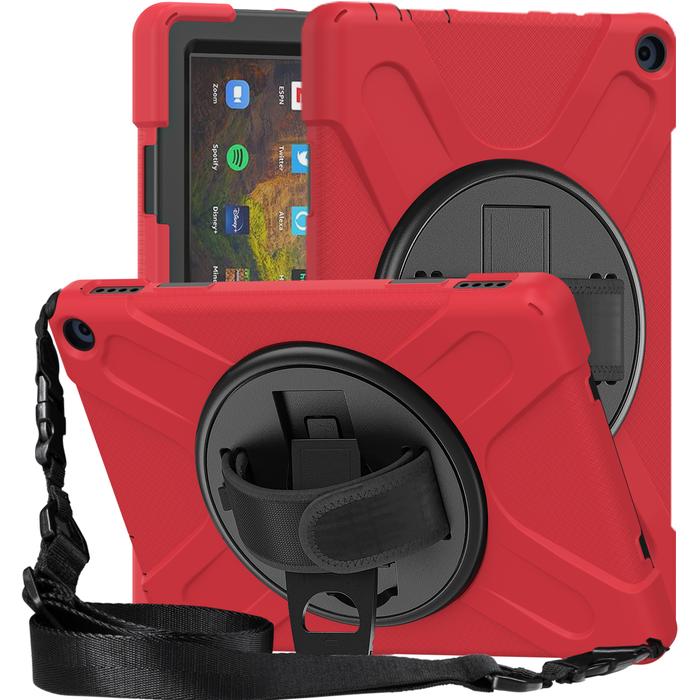 Armor Case For Amazon Kindle Fire HD10 HD 10 Plus 2021 2019 2017