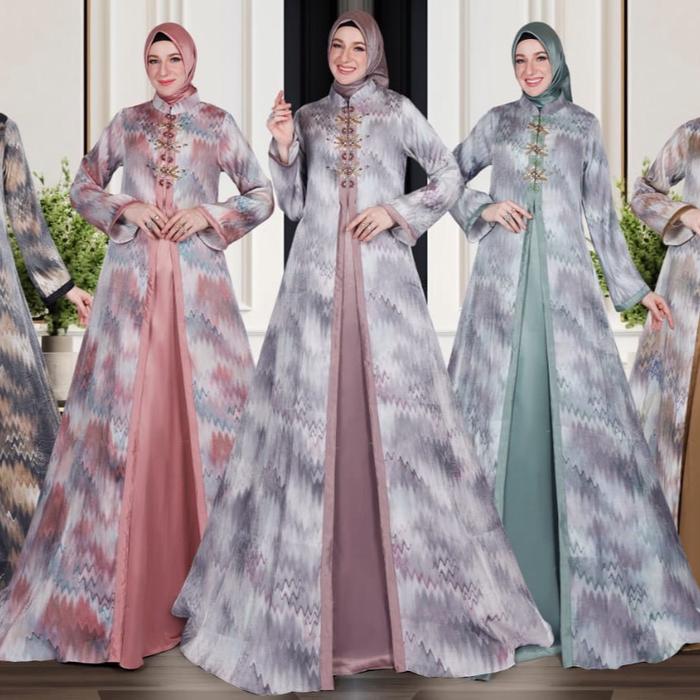 Gamis JS Collection  Outer Etnik