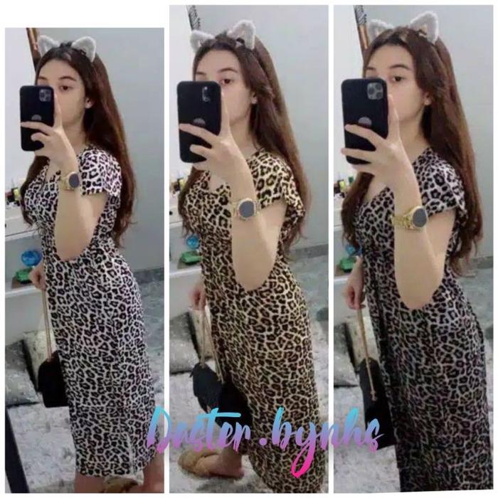 Daster manohara macan // daster macan // daster leopard // manohara leopard // daster bali