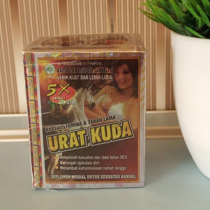 Code-URAT KUDA Herbal Kuat Obat Tahan Lama (1 Box isi 10 Sachet)