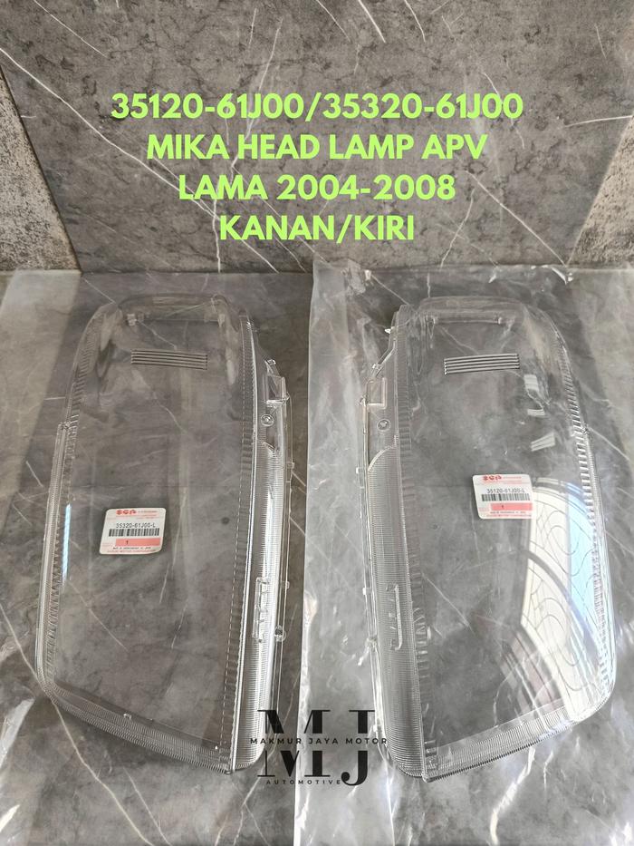 MIKA HEADLAMP / KACA LAMPU DEPAN SUZUKI APV LAMA TAHUN 2004 - 2008 KANAN/KIRI 35120-61J00-L/35320-6