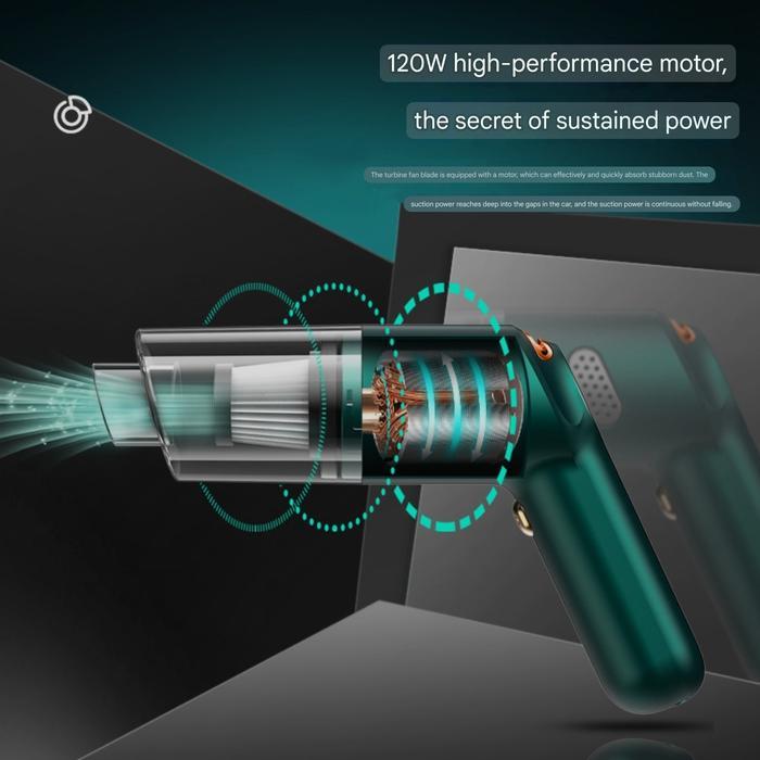 MA36 Cordless Vacuum Cleaner Untuk Mobil Vacuum Cleaner Mini Tanpa Kabel