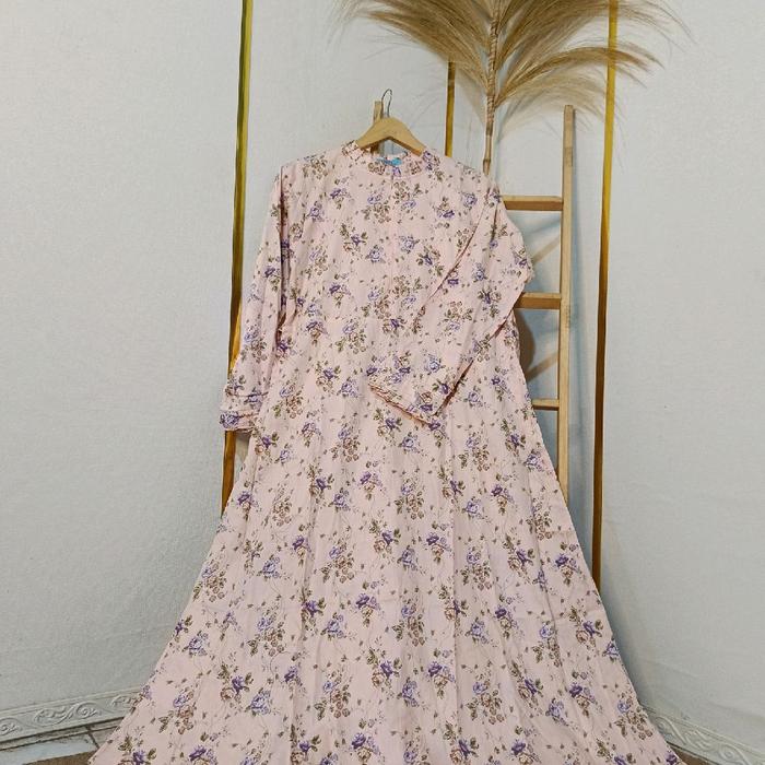Gamis Katun Jepang / Gamis Bahan Katun / Dress Katun