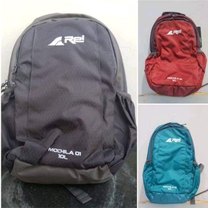 Tas Ransel Rei Mochila 01 Original 100% - Backpack Pria Wanita 10L Waterproof Casual