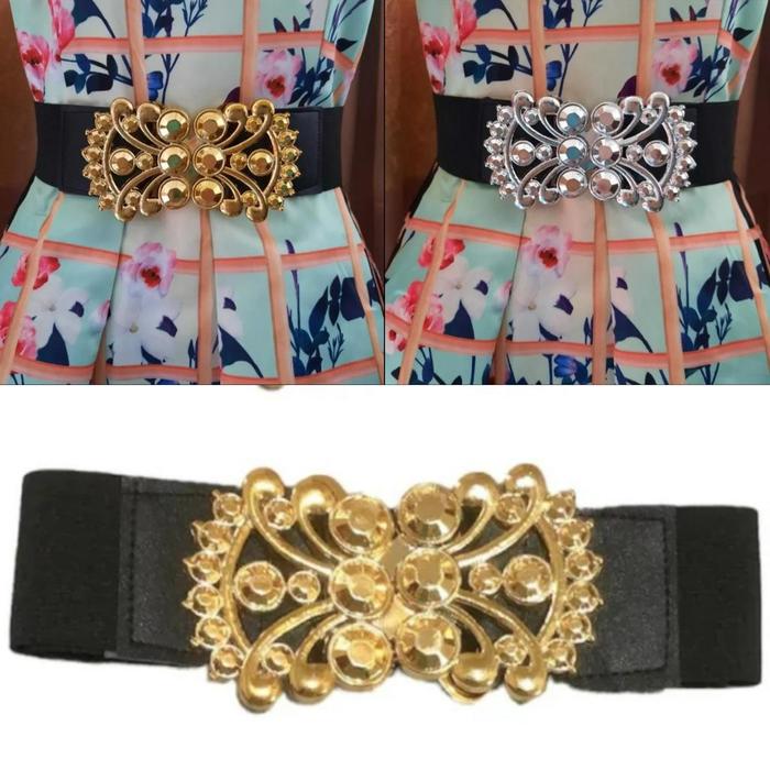 ikat pinggang elastis belt karet strech karet melar fashion belt korea