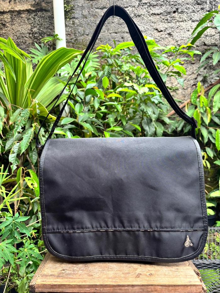 Beanpole Messenger Bag | Tas Selempang Nilon Beanpole | SlingBag Pria | Tas Kerja | Tas Dokumen | Ta