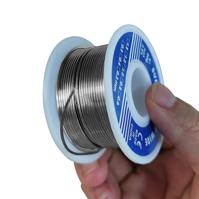 1Pc 0.8mm 2.0% G Tin Wire Tin Melt Rosin Core Wire Coil No Cleaning