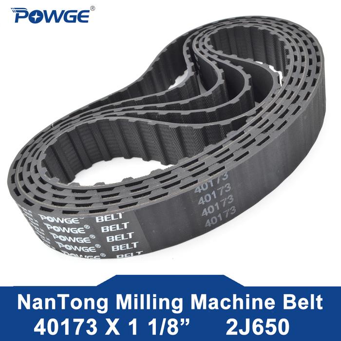 POWGE Nantong Milling Machine synchronous timing belt X6325-2J650