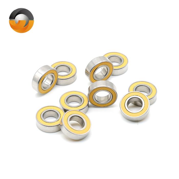 10PCS S688RSCB 8x16x5 mm Bearings 440C Stainless Steel Ring Ceramic Balls Bearing ABEC-7 Metal Fidge