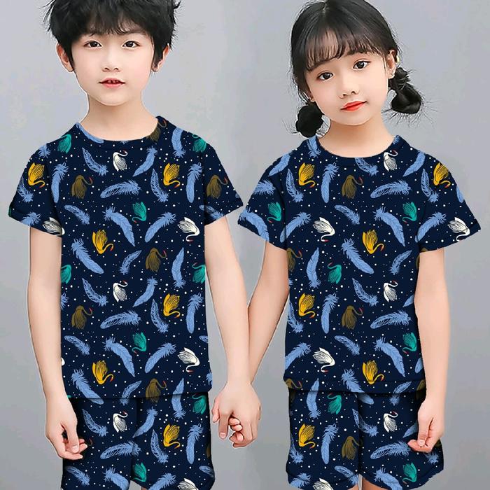 set celana pendek bulu angsa